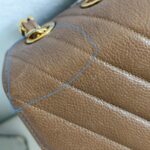 Chanel Vintage Maxi Jumbo Brown Grained Calfskin with Gold Hardware #GUURS-2 - Image 25