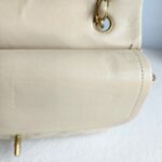 Chanel Vintage Medium Double Flap Bag Beige Lambskin with Gold Hardware #GUCEU-1 - Image 21