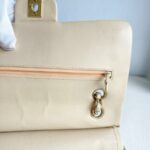 Chanel Vintage Medium Double Flap Bag Beige Lambskin with Gold Hardware #GUCEU-1 - Image 19