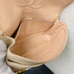 Chanel Vintage Medium Double Flap Bag Beige Lambskin with Gold Hardware #GUCEU-1 - Image 34