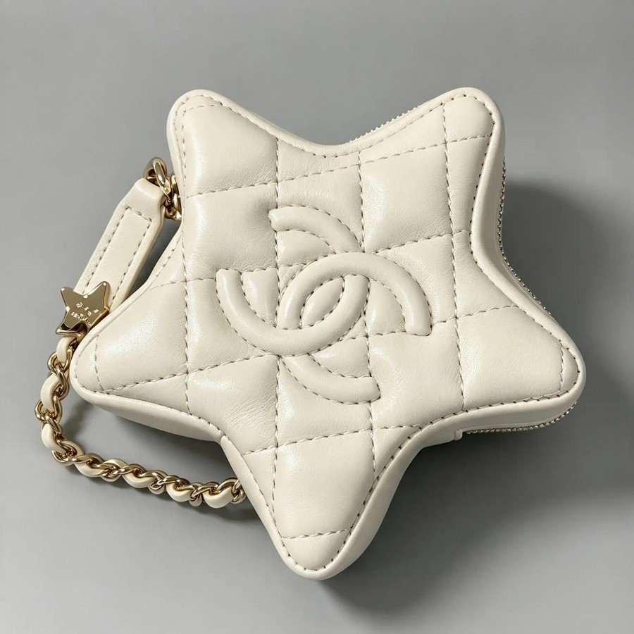 Chanel Walk of Frame Star Bag Charm #GUURR-12