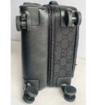 Gucci Off The Grid Trolley Suitcase Black Canvas with Leather and Silver Hardware #GUCUU-2 - Image 8