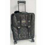 Gucci Off The Grid Trolley Suitcase Black Canvas with Leather and Silver Hardware #GUCUU-2 - Image 3