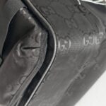 Gucci Off The Grid Trolley Suitcase Black Canvas with Leather and Silver Hardware #GUCUU-2 - Image 18