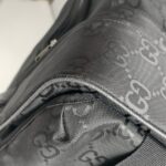 Gucci Off The Grid Trolley Suitcase Black Canvas with Leather and Silver Hardware #GUCUU-2 - Image 19