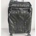 Gucci Off The Grid Trolley Suitcase Black Canvas with Leather and Silver Hardware #GUCUU-2 - Image 30