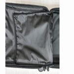 Gucci Off The Grid Trolley Suitcase Black Canvas with Leather and Silver Hardware #GUCUU-2 - Image 39