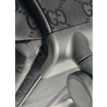 Gucci Off The Grid Trolley Suitcase Black Canvas with Leather and Silver Hardware #GUCUU-2 - Image 9