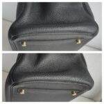 Hermes Birkin 35 Black Togo Leather with Gold Plated Hardware #GUCEL-1 - Image 17