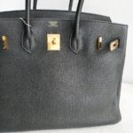 Hermes Birkin 35 Black Togo Leather with Gold Plated Hardware #GUCEL-1 - Image 4