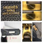 Hermes Birkin 35 Black Togo Leather with Gold Plated Hardware #GUCEL-1 - Image 31