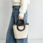 Hermes In The Loop 18 Brown Swift Leather /Beige Toile H Canvas with Palladium Hardware #GUCLO-1 - Image 25