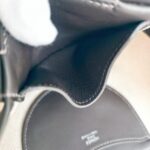 Hermes In The Loop 18 Brown Swift Leather /Beige Toile H Canvas with Palladium Hardware #GUCLO-1 - Image 17