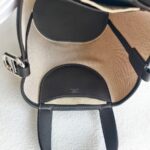 Hermes In The Loop 18 Brown Swift Leather /Beige Toile H Canvas with Palladium Hardware #GUCLO-1 - Image 21