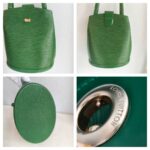 LV Clunny Vintage Green Epi Leather with Gold Hardware #GUURR-4 - Image 2