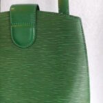 LV Clunny Vintage Green Epi Leather with Gold Hardware #GUURR-4 - Image 8