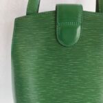 LV Clunny Vintage Green Epi Leather with Gold Hardware #GUURR-4 - Image 7