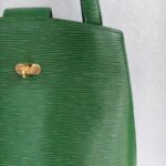 LV Clunny Vintage Green Epi Leather with Gold Hardware #GUURR-4 - Image 4