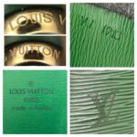 LV Clunny Vintage Green Epi Leather with Gold Hardware #GUURR-4 - Image 20