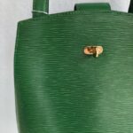 LV Clunny Vintage Green Epi Leather with Gold Hardware #GUURR-4 - Image 3