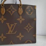 LV OnTheGo GM Monogram and Monogram Reverse Coated Canvas #GUUCU-1 - Image 4