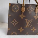 LV OnTheGo GM Monogram and Monogram Reverse Coated Canvas #GUUCU-1 - Image 3