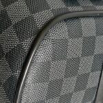 LV Pegase 55 Trolley Luggage Damier Graphite Coated Canvas with Leather and Silver Hardware #GUUTC-4 - Image 11