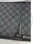 LV Pegase 55 Trolley Luggage Damier Graphite Coated Canvas with Leather and Silver Hardware #GUUTC-4 - Image 15