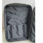 LV Pegase 55 Trolley Luggage Damier Graphite Coated Canvas with Leather and Silver Hardware #GUUTC-4 - Image 39