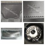 LV Pegase 55 Trolley Luggage Damier Graphite Coated Canvas with Leather and Silver Hardware #GUUTC-4 - Image 27