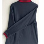 LV Polo Top Long Sleeve Blue Wool #RSLY-69 - Image 10