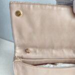 Miu Miu Matelasse Clutch Nude Nappa Leather With Gold Hardware #GUCLU-3 - Image 10