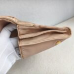 Miu Miu Matelasse Clutch Nude Nappa Leather With Gold Hardware #GUCLU-3 - Image 8