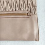 Miu Miu Matelasse Clutch Nude Nappa Leather With Gold Hardware #GUCLU-3 - Image 6