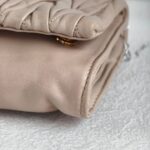 Miu Miu Matelasse Clutch Nude Nappa Leather With Gold Hardware #GUCLU-3 - Image 16