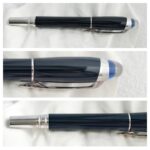 Mont Blanc Around The World in 80days Ballpoint 164 Meisterstuck Doue +Sartorial Notepad Holder with Zip Around Black+PenPouch #GUCEY-1 - Image 11