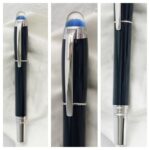 Mont Blanc Around The World in 80days Ballpoint 164 Meisterstuck Doue +Sartorial Notepad Holder with Zip Around Black+PenPouch #GUCEY-1 - Image 4