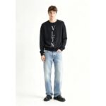 Valentino VLTN Intarsia Sweater Black Virgin Wool Mix Cashmere  #RSLY-165 - Image 13